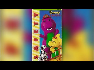 Barney Safety 1995 VHS