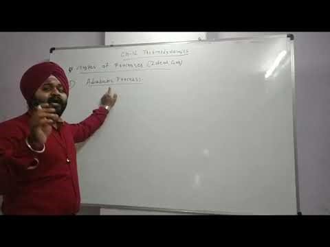 Adiabatic Process, Isobaric and Isochoric Process HD 720p
