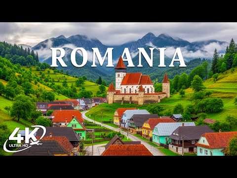 Romania 4K | Eastern Ranges Stir – Pale Skies, Deep Valleys & Land Becoming Vast
