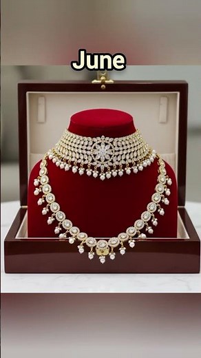 12 Months, 12 Bridal Jewelry Sets – Which One is Yours? #bridaljewelry