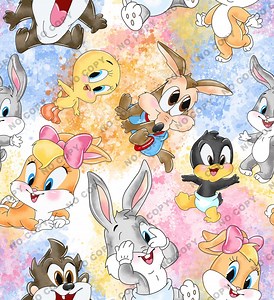 Looney Tunes Baby Seamless Pattern, Looney Tunes Tumbler, Cartoon Seamless File, Looney Tunes Digital Paper, Looney Tunes Seamless File, - Etsy