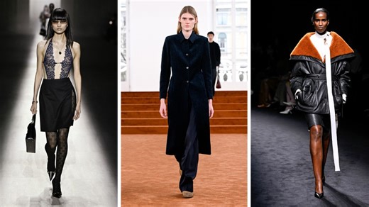 Power Tailoring, Furry Textures, Layering and More Standout Trends From Milan Fashion Week