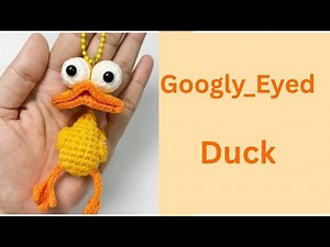 Crochet Duck Keychain Tutorial 🐤 | Easy & Cute Amigurumi for Beginners