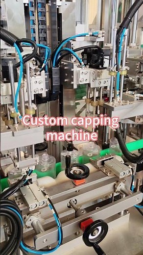 🔧 Custom Capping Machine | Made to Match Your Bottles & Caps
