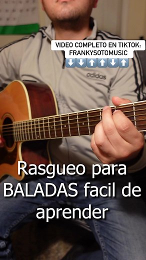 27K views · 727 reactions | Apréndete este rasgueo de ritmo balada para guitarra super facil #guitar #guitarra #tutorial #frankysotomusic #rasgueo #ritmo #balada #facil | Franky Soto | Facebook