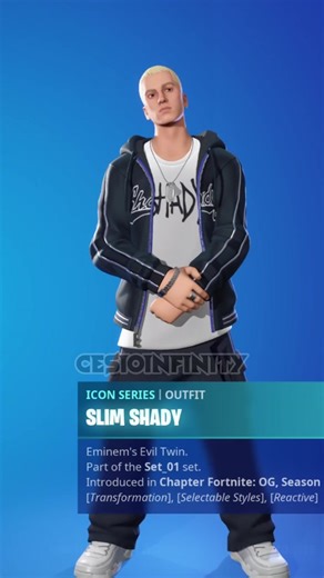 Eminem en Fortnite: Casillero de Slim Shady