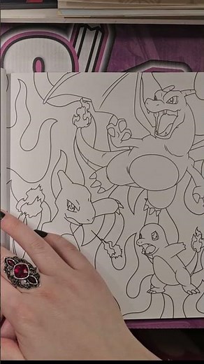 flip-through the new Pokemon colouring book on my YouTube channel ‪@sophiecolours‬