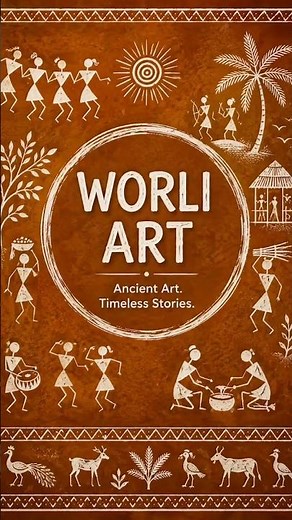 🎨🌿 Warli Art: Timeless Stories Told with Simple Lines & Shapes 🌿🎨