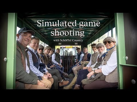 The Schöffel Country team goes simulated game shooting at Boughton House