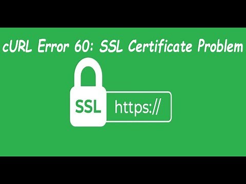 How To Bypass Or Ignore the SSL Certificate Errors With cURL