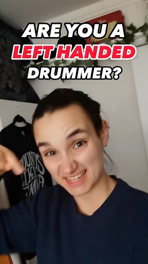 If you're left handed then here's a way to use my videos effectively 😁 #lefthanded #drummersofinstagram #drumplayer #drumtips #drumming | Love To Learn Drums