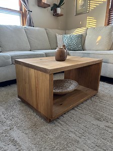 DIY Modern Coffee Table Blueprints - Etsy UK