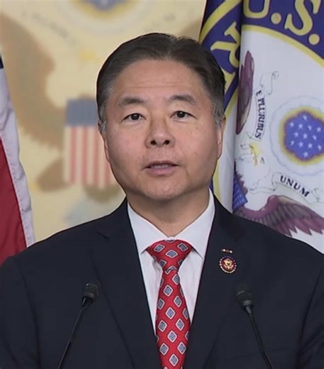 Rep. Ted Lieu (D-CA), the vice chair of the Democratic Caucus, on Tuesday brought up the sexual assault allegations against President Trump contained in the recently released Epstein files. “Why are Republicans so interested in Bill and Hillary Clinton?” the congressman said at a press conference, days after the Justice Department said it had completed its release of the Epstein files, as required by law. “It’s because they’re trying to distract from the fact that Donald Trump is in the Epstein 