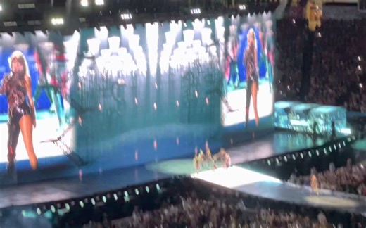 reputation era雨中演唱会完整版饭拍开场 nashville Night 3