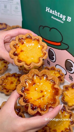 ไม่ต้องไปต่อคิวที่ฮ่องกงแล้ว! Hashtag B 👀🥧✨มาเปิดสาขาแรกที่ไทย มีเมนู เมนูทาร์ตไข่ข้าวเหนียวดำ Exclusive in Thailand ด้วย🇹🇭📍พิกัด ร้าน Hashtag B ชั้น G, Siam Paragon #foodyoucaneat #hashtagbth #tasteBetter | Foodyoucaneat เรากินได้ คุณก็กินได้