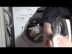 Candy Aquamatic Tempo AQUA1042D1 : load, program, detergent, start (Part 1)
