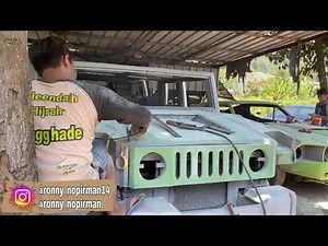 REPLICA HUMMER KE 2 !! VIRAL