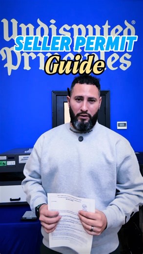 Gian Frabotti on Instagram: "Here’s a quick guide on how to get your Seller Permit in California so you can buy blank apparel at wholesale prices for your clothing brand! #sellerpermit #wholesalelicense #clothingbrand"