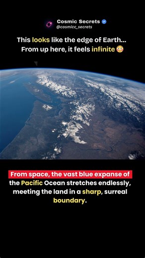 Where Earth Ends… and the Ocean Begins 😳 #short #viral #trending #viralvideo