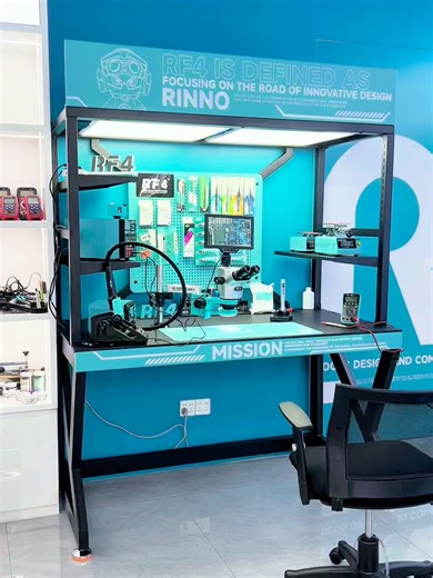 📢 RF4 New Launch: RF-RT02/RT02D Repair Workbench ✅ Reinforced Thickened Frame Stably supports heavy equipment (microscopes, soldering stations) with ZERO wobble, ensuring precision work. ✅ Organized Tool Storage ZoneDedicated slots for every tool—no more time wasted searching, work efficiency doubles instantly! ✨ RF-RT02D Tenon Board OptionHang tools & accessories to keep workspace neat and tools within arm’s reach. 💡 Ideal for repair shops ~ #RF4Tools #RepairStation #ElectronicRepairEquipment