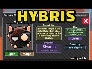 How to Get HYBRIS Planet in FIND THE PLANETS Roblox