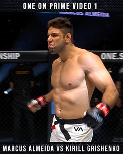 403K views · 10K reactions | The heavyweight MMA showdown between Marcus Almeida "Buchecha"l and Kirill Grishenko ended with a RAPID submission! 屢 #ONEonPrimeVideo1 | ONE Championship | Facebook