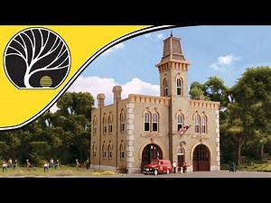 Fire Station No. 3 - HO Scale - DPM Select Building Kits | Woodland Scenics®
