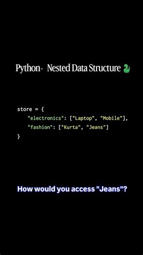 Python Nested Data Structures, Dictionary containing lists, check description🐍 #python #datascience