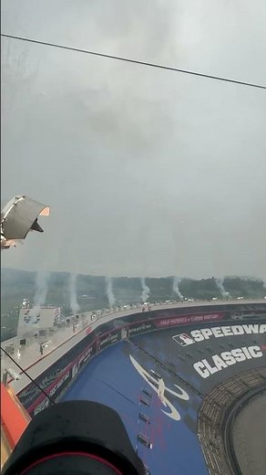 We filmed the flyover from the ROOF of Bristol Motor Speedway ... this is truly incredible 😮