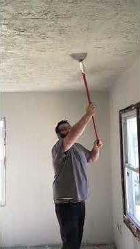 How to remove drywall texture