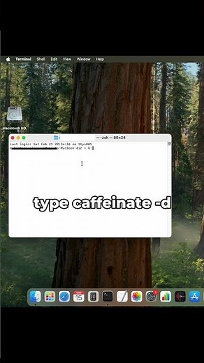 Stop Your Mac From Sleeping (1 Terminal Command)