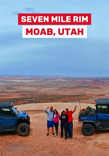 📍 Moab, Utah During our month exploring Utah last spring, we spent this day riding several scenic trails just north of Moab. 🏜️ 7 Mile Rim Trail • The trail covers a variety of terrain and runs along the rim of Big Mesa, overlooking Seven Mile Canyon to the east and south • The terrain constantly shifts between slickrock, soft sand, and sharp rock ledges • Many sections of the trail run close to steep cliff edges, with a few spots where you’re driving only a few feet from serious drop offs ⭐️ 