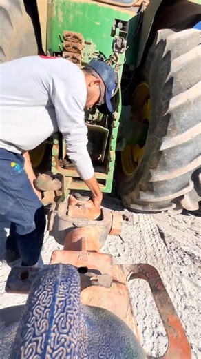 What Is This Massive Hitch For? 🤔 #tractor #farming #farmlife