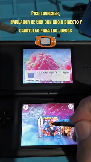 Pico Launcher - GBA emulator installation + covers #nintendods #Dspico #gba