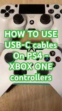 USB-C for PS4 and XBone controllers NO SOLDERING CHEAP