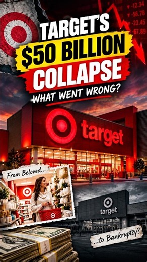 Target’s $50 Billion Collapse: What Went Wrong? 😱#businessstories#CapitalStories