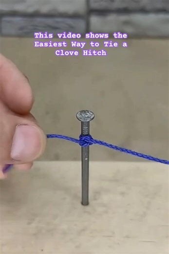 Simple Loop Hack #LifeHacks #DIY #Knots #HandyTips #Tools #Tutorial #Crafting