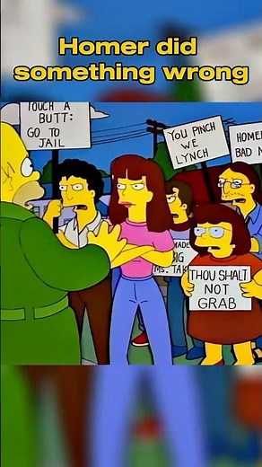 Homer did something bad #simpsons #thesimpsons