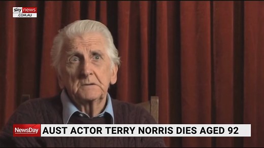 Legendary Australian character actor Terry Norris has died aged 92. Watch the full episode at www.skynews.com.au/flash | Sky News Australia