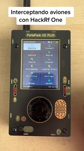 Interceptando aviones con Hackrf One. #hackrf #hackrfone #portapackh2 #hacking #aviones #acars #vuelos #radio #sughz