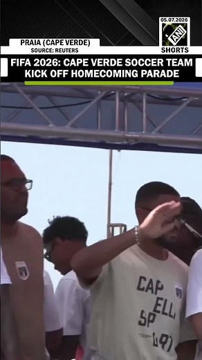 FIFA 2026: Cape Verde soccer team kick off homecoming parade after World Cup run