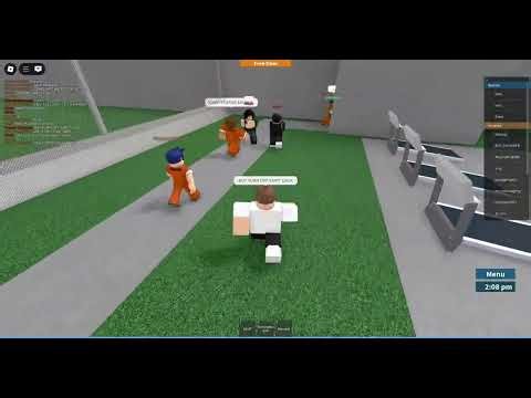 Prison life big raid with hacker gameplay