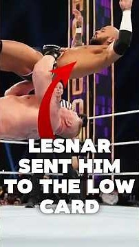 Ricochet got the biggest push of his life and got sent to the low card #wwe #wrestling #shorts