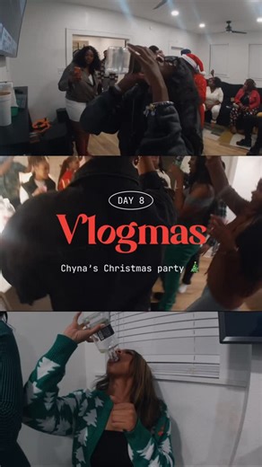Tanna Jayy🤍 on Instagram: "VLOGMAS Day 8 | Chyna’s Christmas Party🤍 the TikTok rehearsal was the best part🤣 • @kynichols hope your enjoyed your birthday! 🎉 • #christmasparty #tiktok #boo #explore #fypシ"