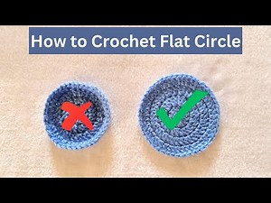 Crochet a Flawless Flat Circle: Your Beginner's Guide to Crocheting Perfect Circles