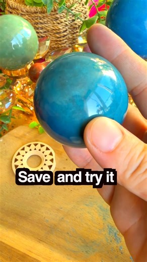 Blue Gradient Dorodango #hikarudorodango #dorodango #japaneseart