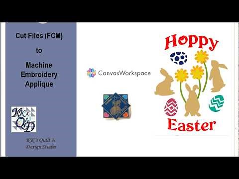 Canvas WorkSpace Project File to Art and Stitch - Create Applique