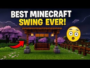 "Build This EPIC Swing in Minecraft – So Easy, Anyone Can Do It!"