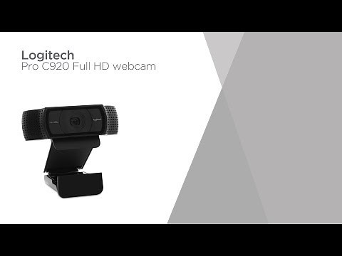 Logitech Pro C920 Full HD Webcam | Product Overview | Currys PC World