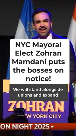 226K views · 10K reactions | It's OFFICIAL: New York is a union town, and bosses everywhere are on notice! | Fight for a Union | Facebook